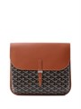 Goyard мессенджер с клапаном канва монограмма коричневый МС-00003