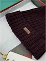 LORO PIANA шапка шерсть кофейная ШП-00069
