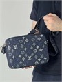 LV мессенджер Trio синяя кожа монограмма МС-01519
