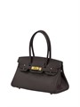 Hermes сумка Shoulder 29 см шоколадная золото СК-00773