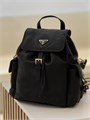PRADA рюкзак гладкая кожа черный золото РК-00746