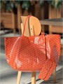 GOYARD сумка шоппер оранжевая 40см СК-01091