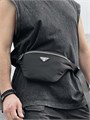 PRADA поясная сумка нейлон черная СЛ-01497