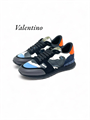 VALENTINO кроссовки цветные фирменные шипы сзади ОС-2112