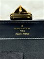 LV Чехол для часов черный кожа с тиснением монограммы ЧЧ-2273